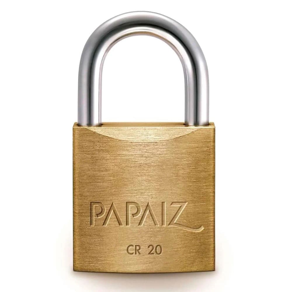 Cadeado Latão Cr20 - Papaiz