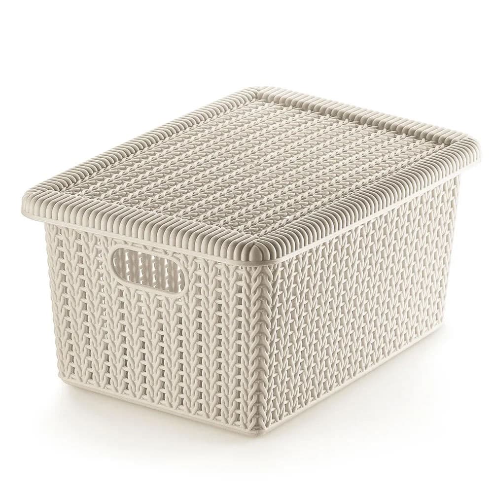 Caixa Organizadora 28cm Bege - Ordene