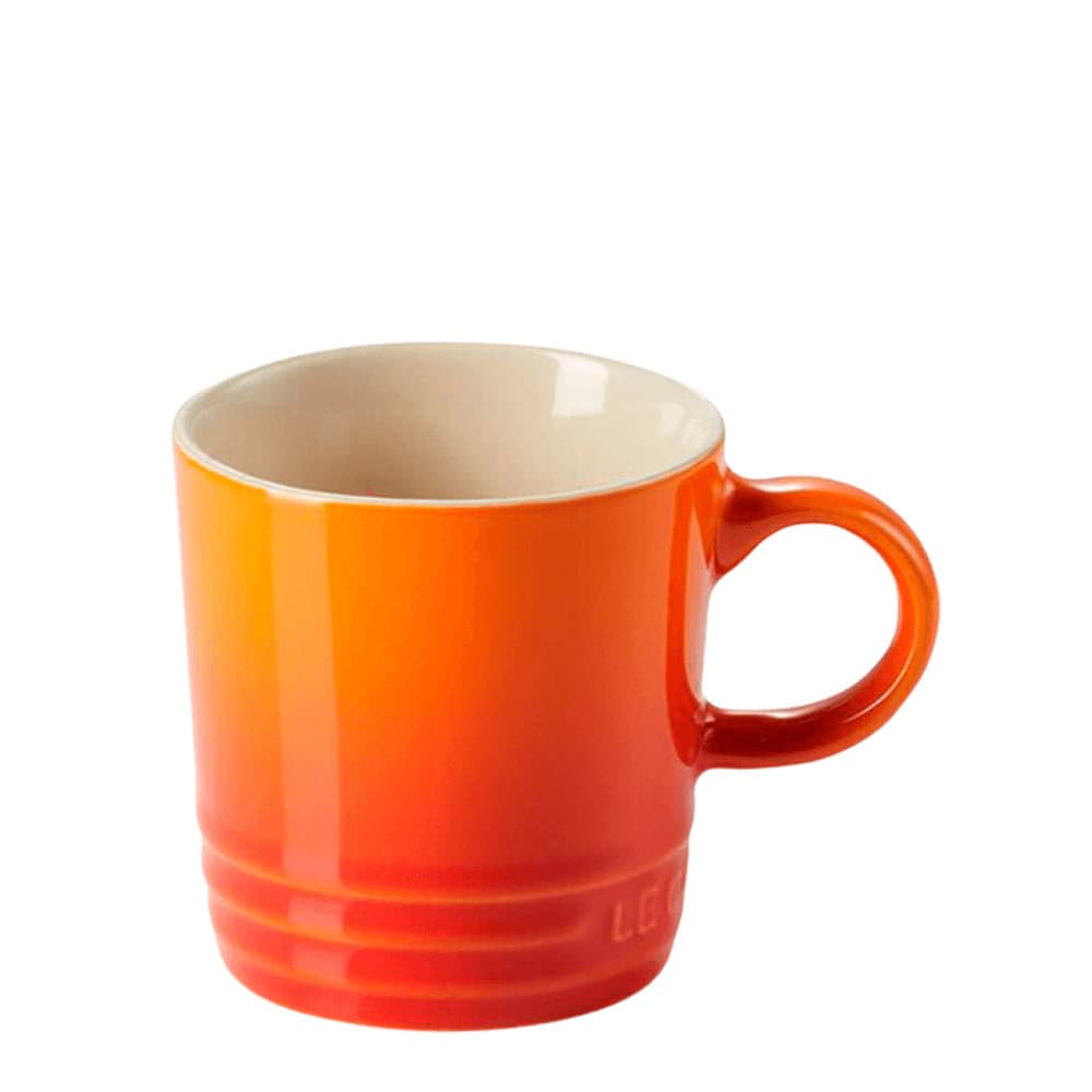 Caneca de Cerâmica Cappuccino Le Creuset Laranja 200ml
