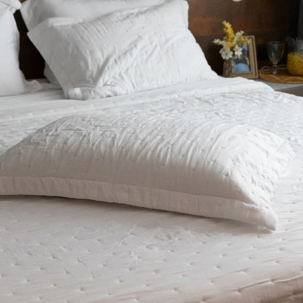 Colcha Matelassê Saphira Casal 3 Peças Branco - Lyor