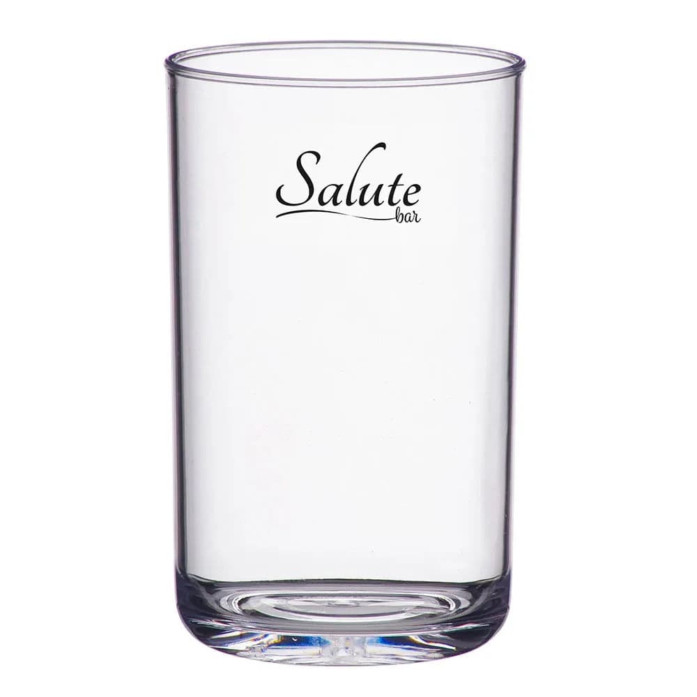 Copo de Plástico Bar 500mL Cristal - Salute