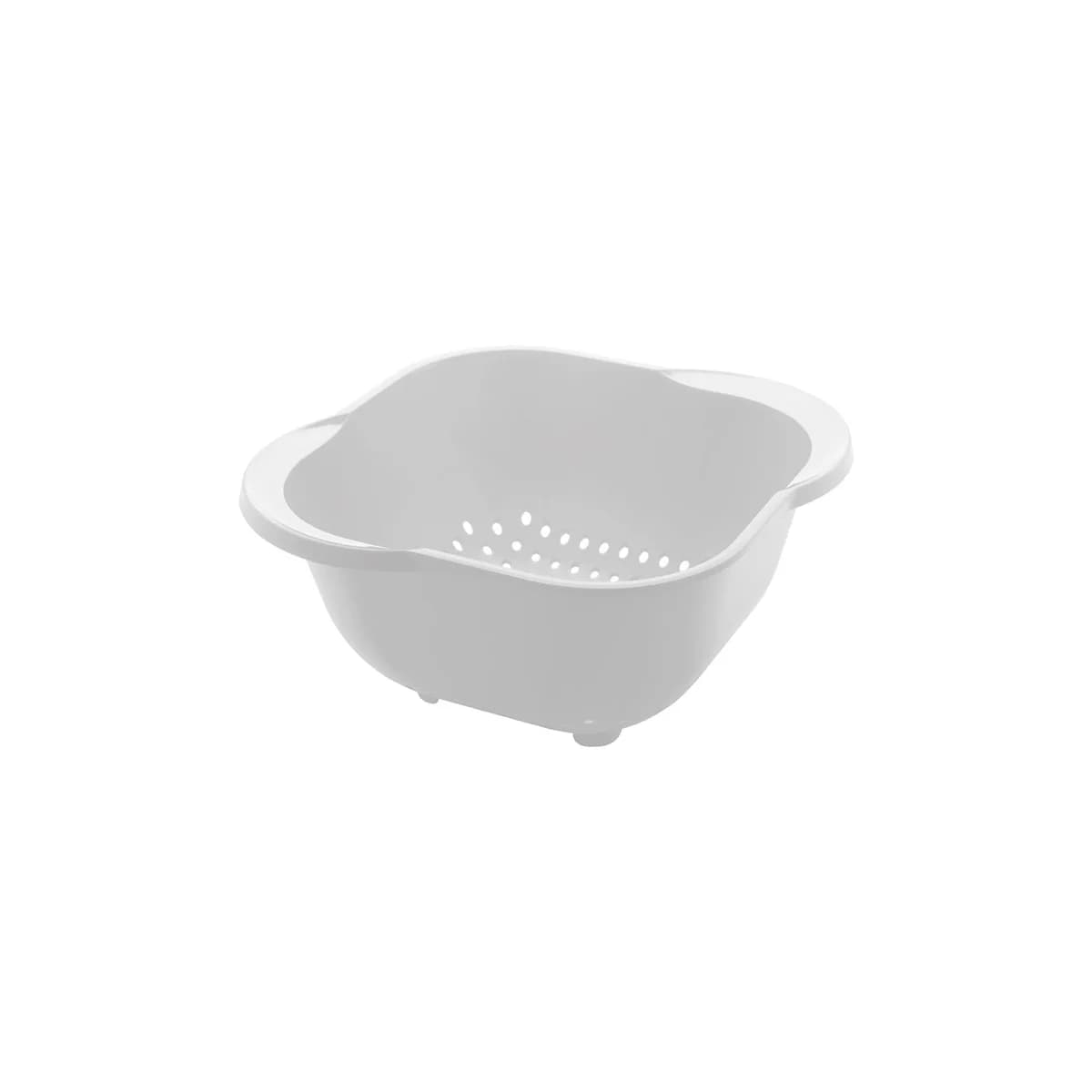 Escorredor multiuso Ou 27,5x27,5x13cm Linha Gusto — Branco
