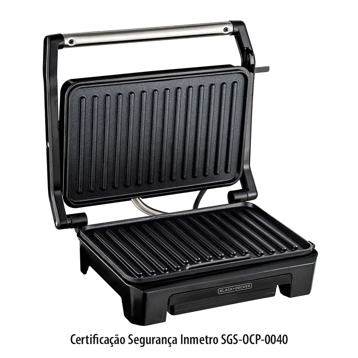 Grill Elétrico Prensa Cuisine Expert Pr e Ino - Black&decker — Grill Elétrico Prensa Cuisine Expert Pr e Ino - Black&decker · Ref. 28459