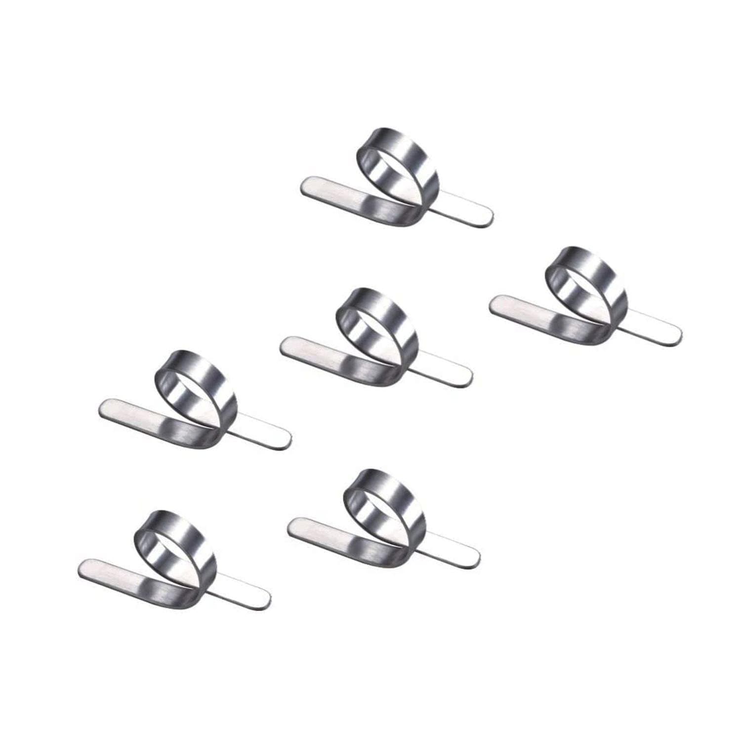 Jogo de 6 Argolas para Guardanapo Sissa Riva Aço Inox