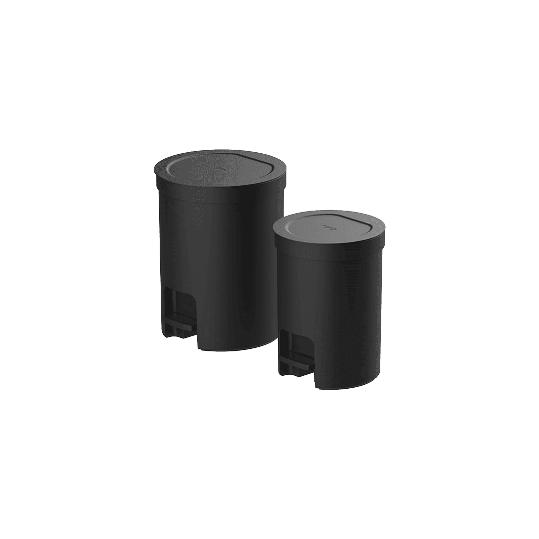 Kit Lixeiras 6L e 12L Redondas com Pedal Ou Linha Trium