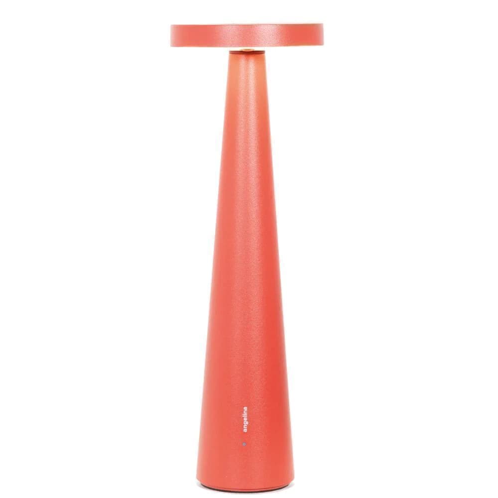 Luminária de Mesa Zafferano Angelina Vermelha 26cm