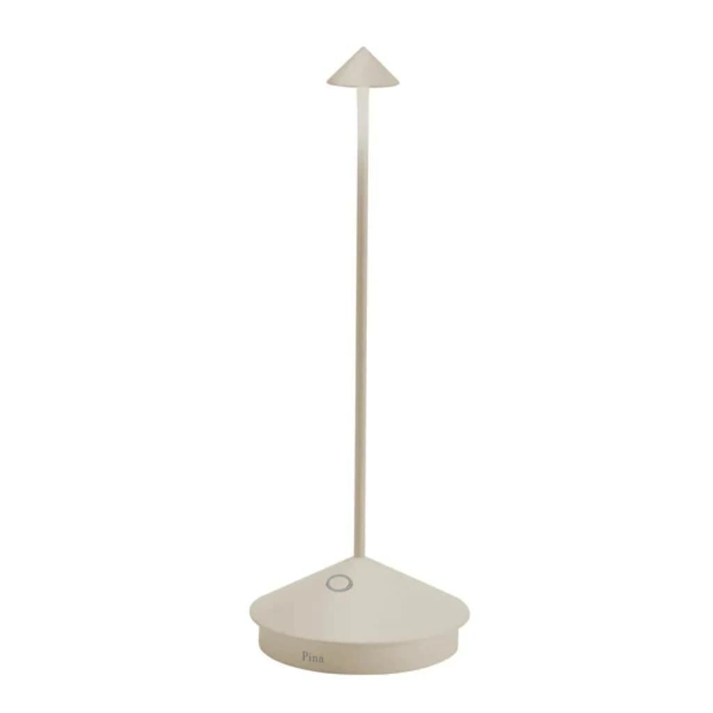 Luminária para Mesa Zafferano Pina Pro Areia 29cm