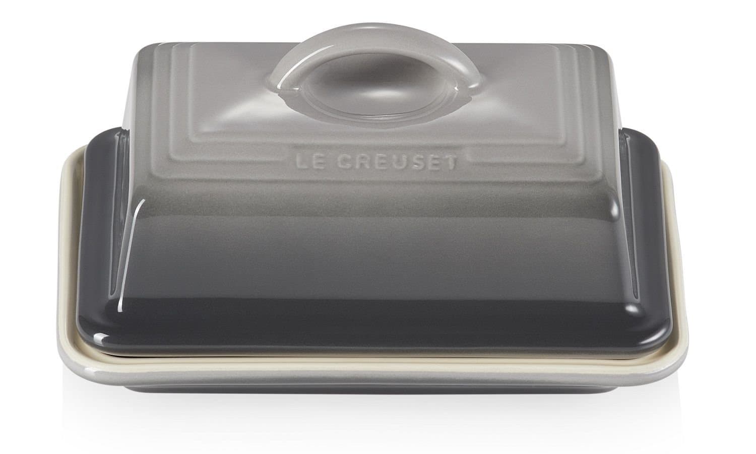 Manteigueira Le Creuset Flint 16x12cm