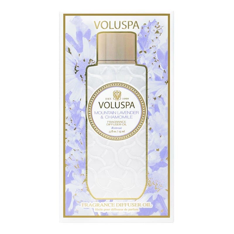 Óleo Para Difusor Mountain Lavender E Chamomile 15ml Voluspa