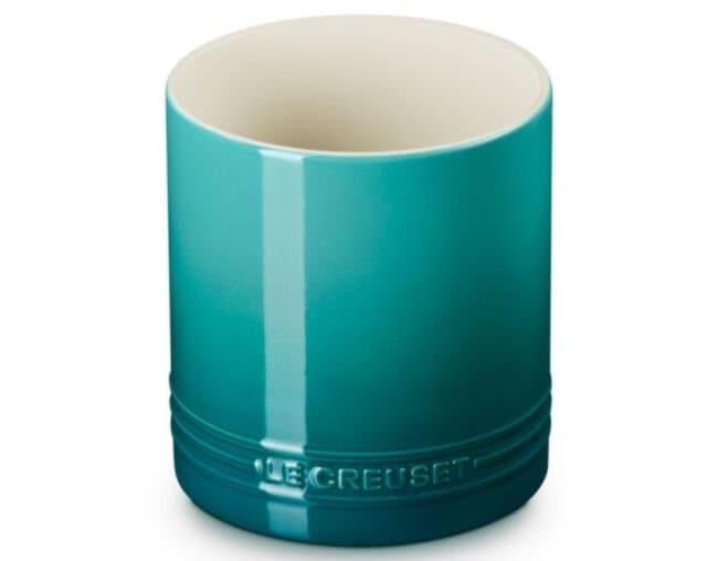 Porta Utensílios Reto Signature Le Creuset Bleu Riviera 2,5 Litros