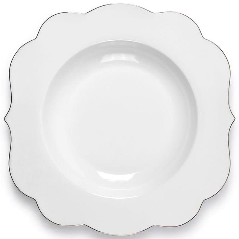 Prato de Massa Royal White Pip Studio 28 cm
