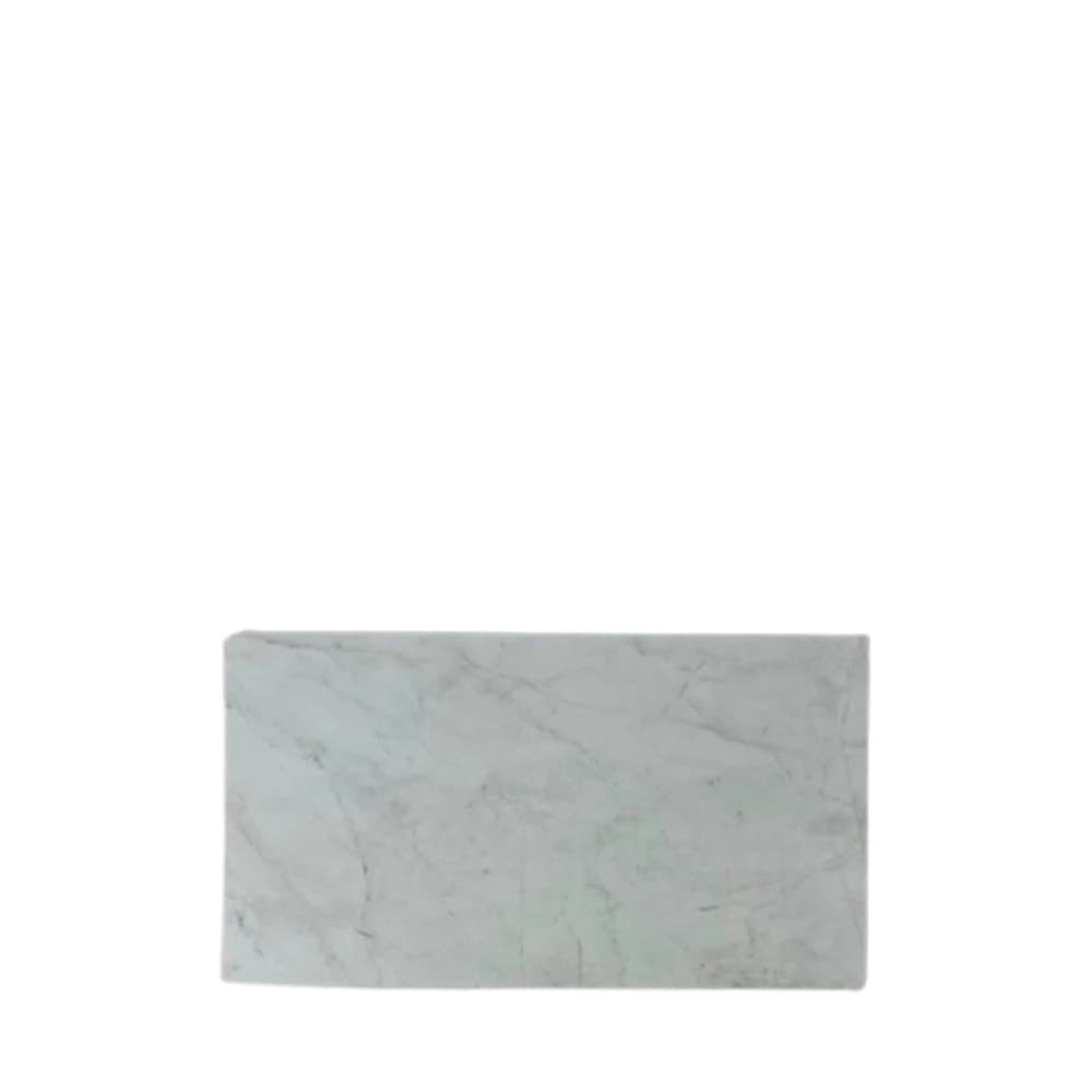 Tábua de Mármore Branca 35x15cm