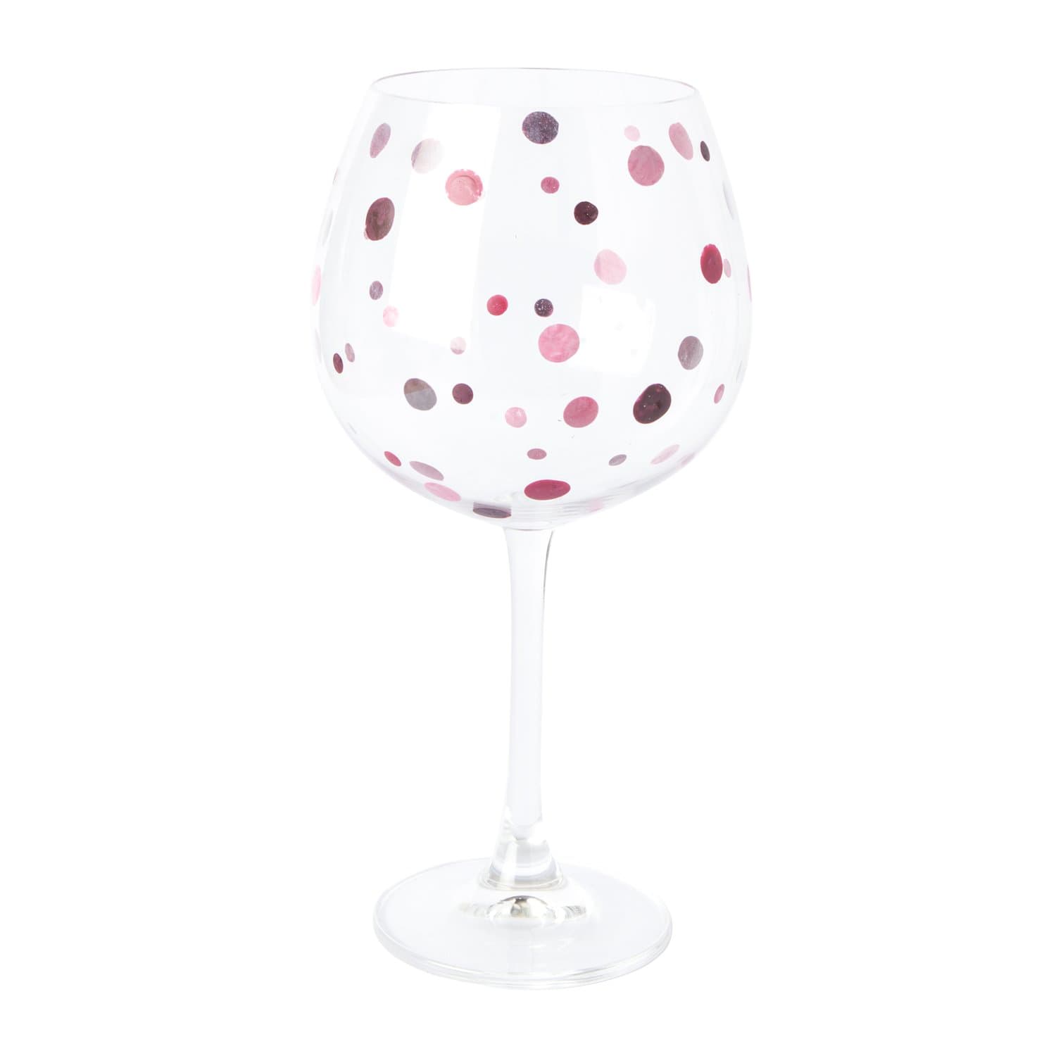 Taça De Cristal Bubbly Auguri Casa Rosa 850 ml