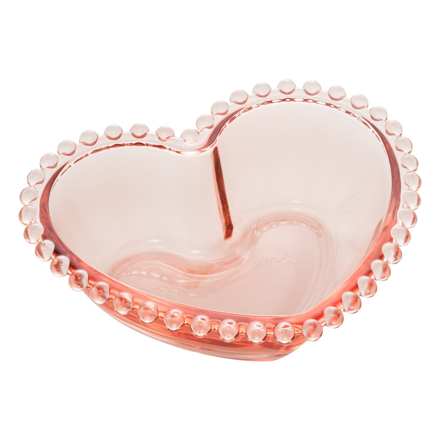 Bowl Cristal de Coração Wolff Rosé
