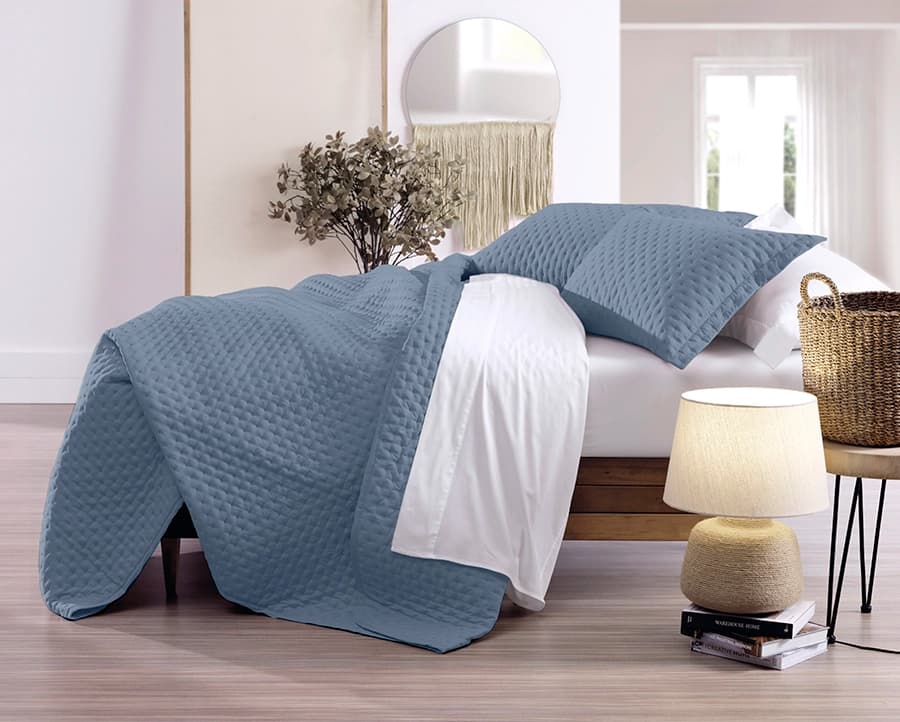 Colcha de Matelassê Boulevard King com 2 Porta Travesseiros - Altenburg