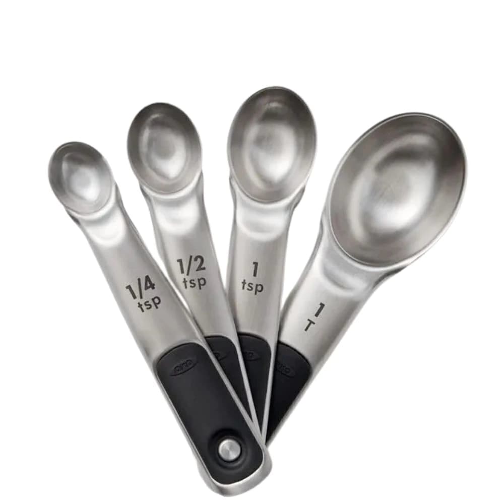 Colher Medidora de Aço Inox Oxo 4pçs