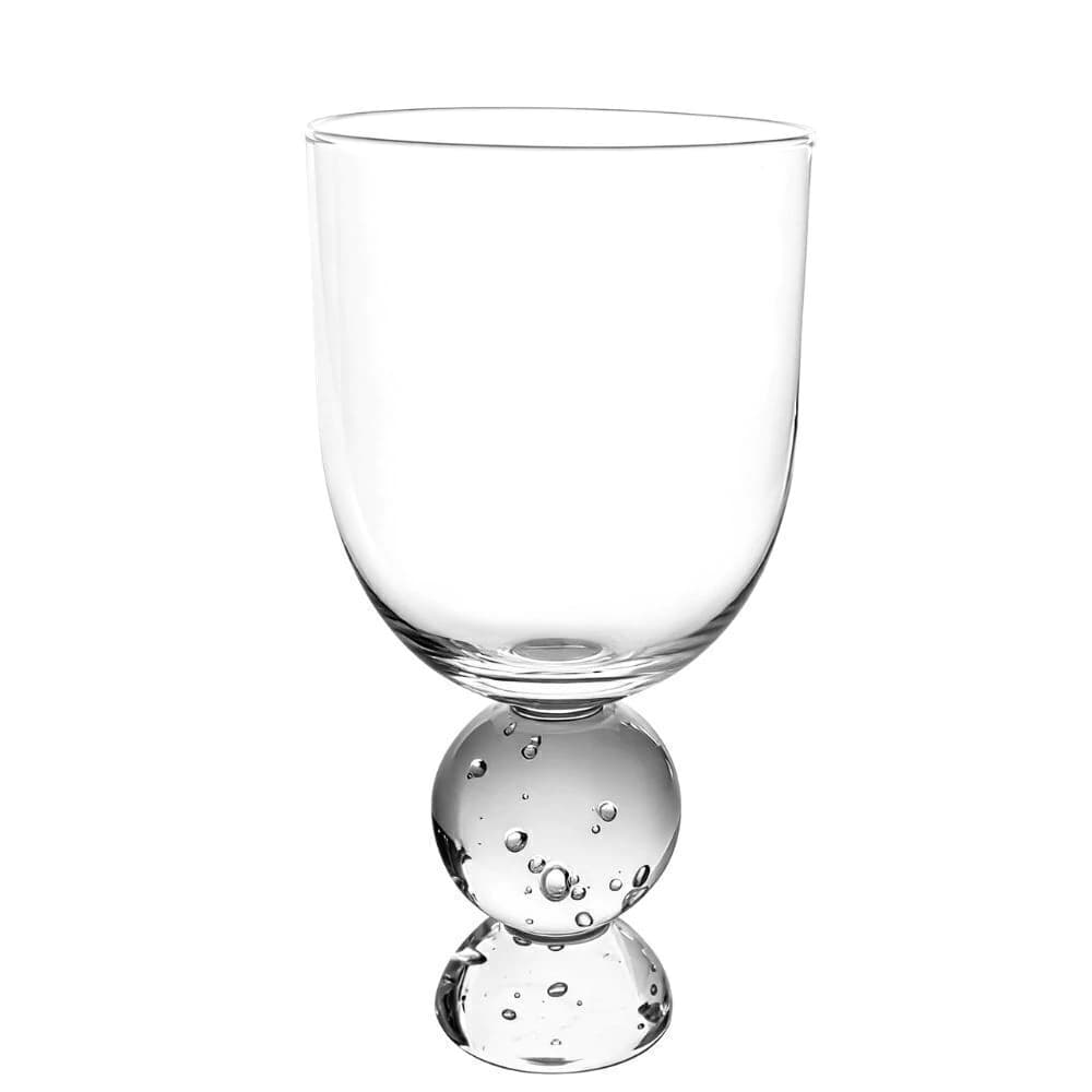 Conjunto de Taças de Vidro com Base Esfera Clear 400ml 6pçs