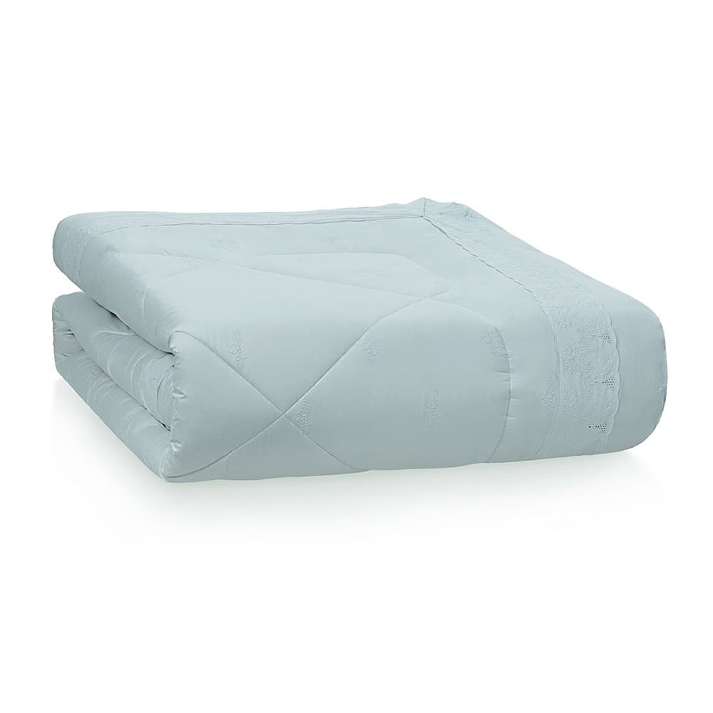 Edredom Queen 300 Fios Giancarlo Trussardi Branco