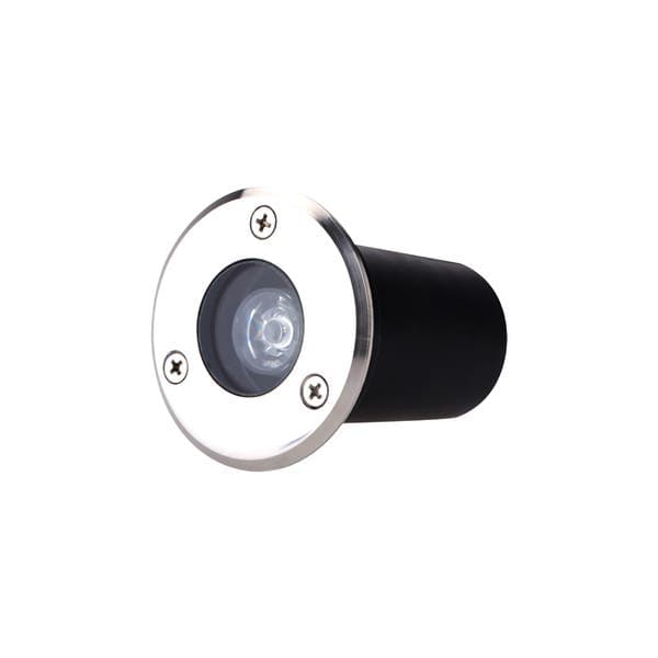 Embutido LED de Chão 1W Luz Verde IP65 Gaya