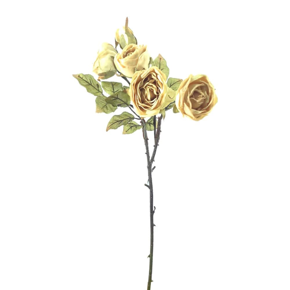 Haste Rosa Spray Outonada Branca 43cm - Bela Flor