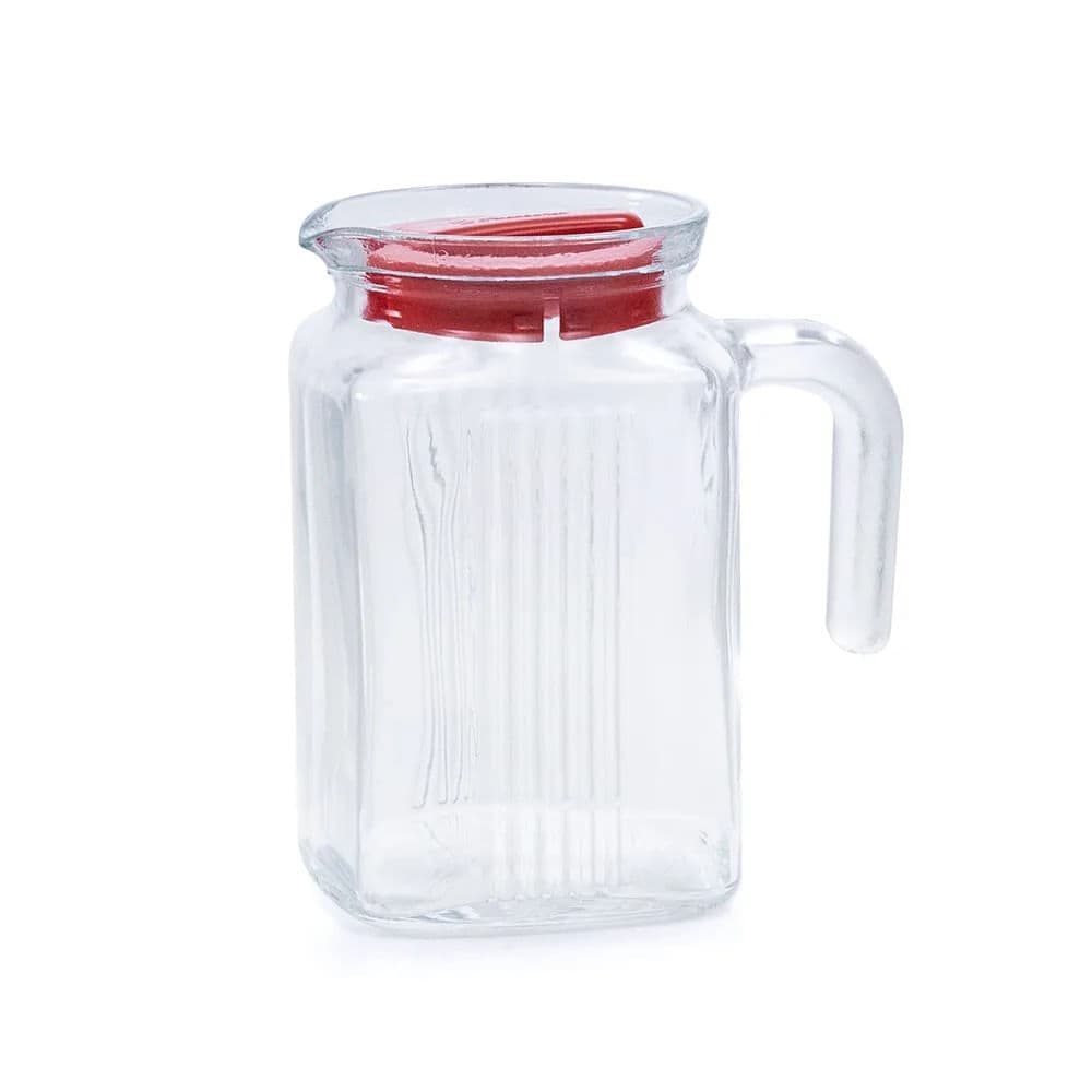 Jarra de Vidro com Tampa Frigo 600mL - Pasabahce