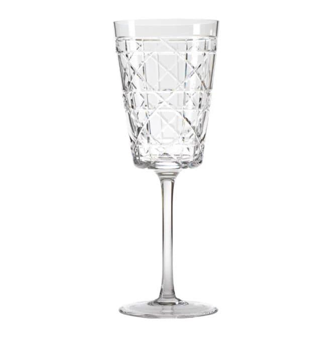 Jogo 06 Taças para Vinho Tinto em Cristal Casa de Bragança Mozart Incolor 340 ml