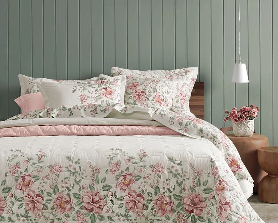 Jogo de Cama Karsten Queen - Percal 180 Fios