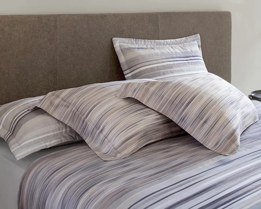 Jogo de Cama Vision Campbell Casal - Cetim 270 Fios - Buddemeyer