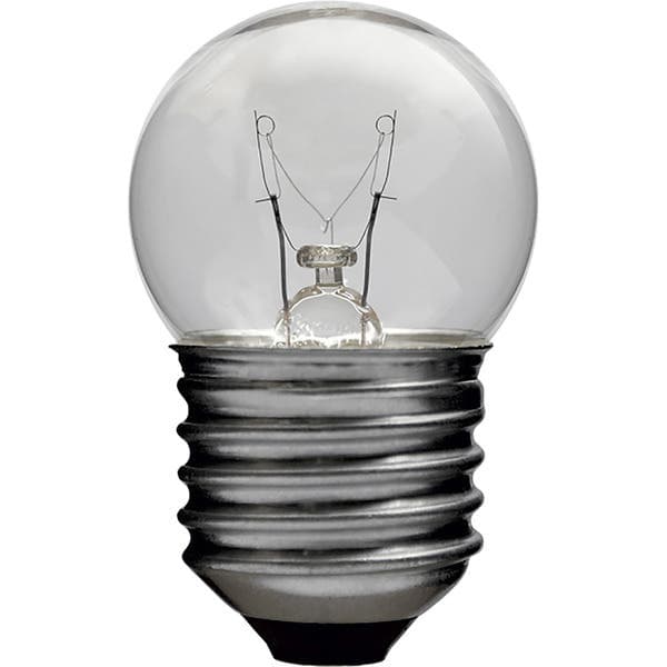 Lâmpada Incandescente Bolinha Luz Amarela 7W Sadokin 220V
