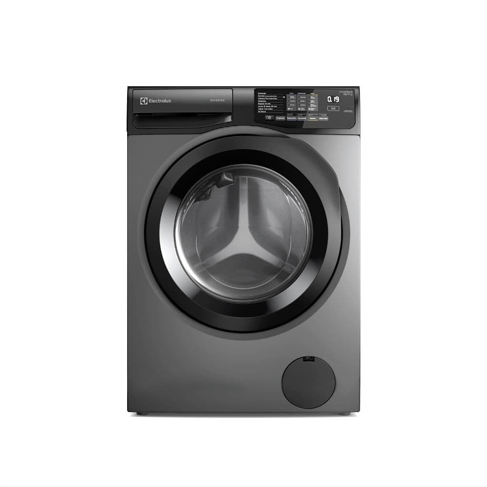Lava e Seca Electrolux 12Kg Cinza Ônix Inverter com Água Quente e Lavagem Inteligente (LSC12)
