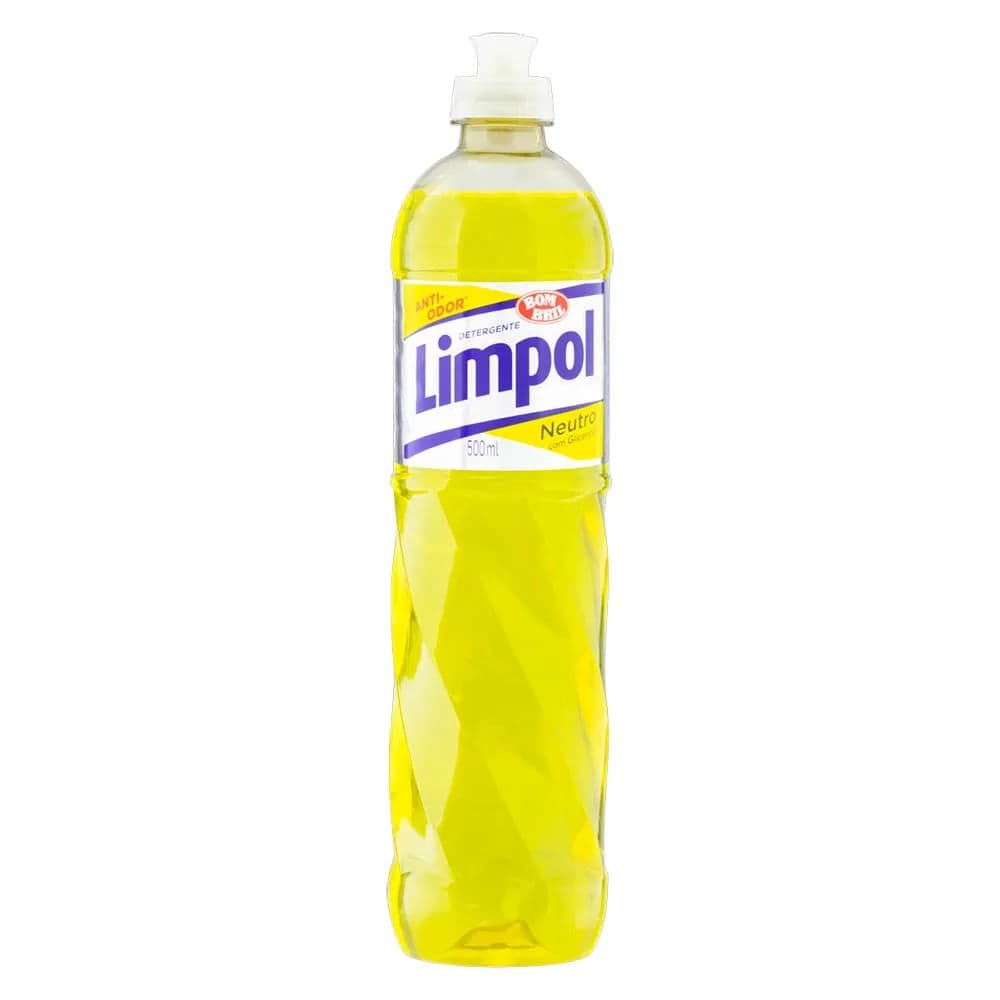 Lava-louças Limpol Líquido Neutro 500mL - Bombril