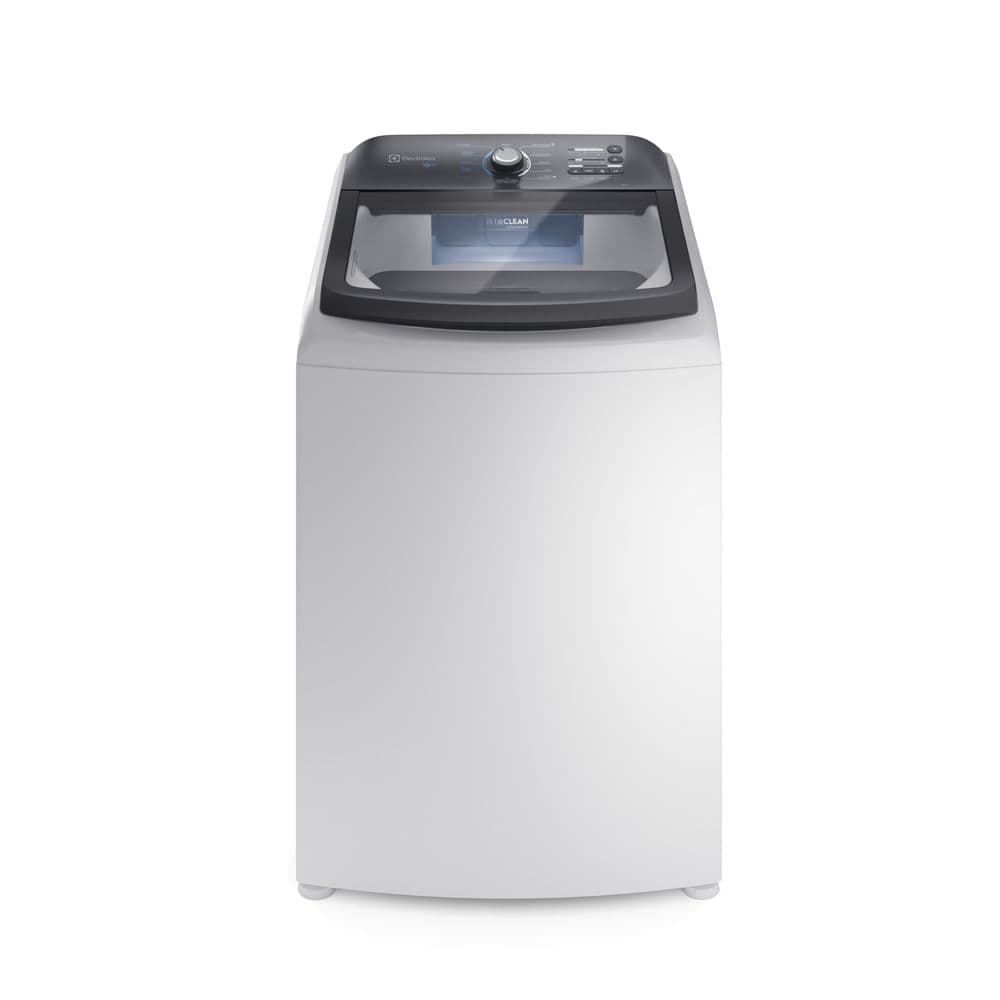 Máquina de Lavar Electrolux 18kg Branca Efficient Cesto inox e Jet&Clean (LEE18)