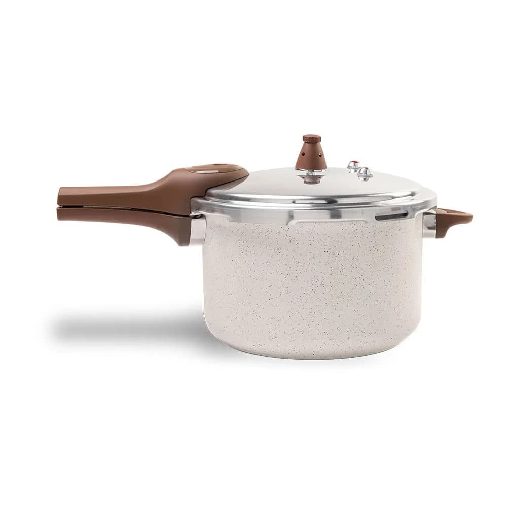 Panela de Pressão Ceramic Life Pressure 6,8l Vanilla - Brinox