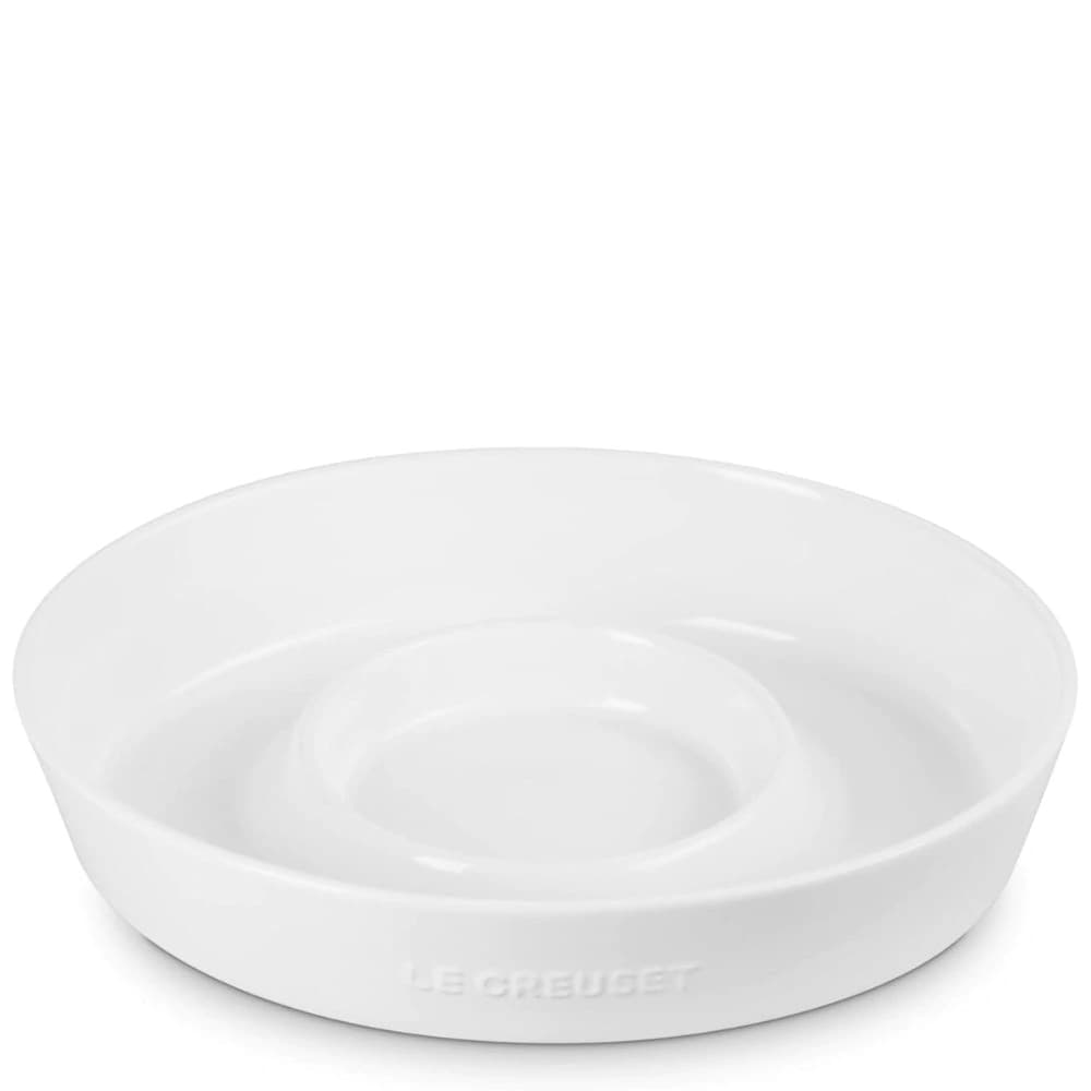 Petisqueira de Cerâmica Le Creuset Signature Branca 34cm