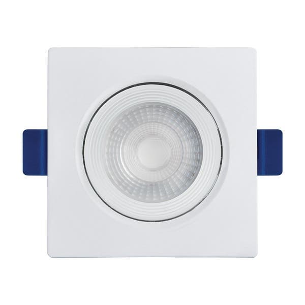 Spot Embutir Led Quadrado 3W Luz Branca Black+Decker Eco Branco