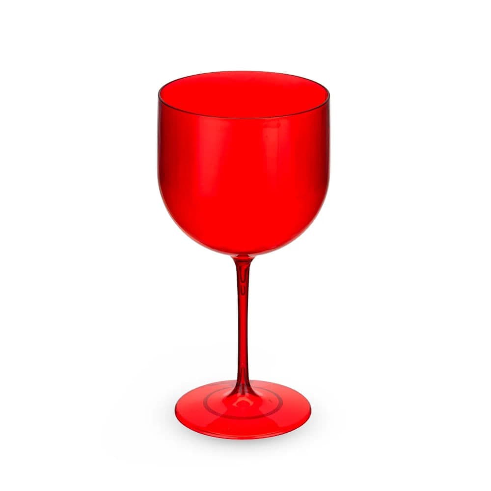 Taça de Gin 500mL Vermelha - Oldaniplast