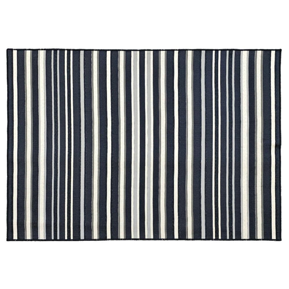 Tapete Domani Linea 50x80cm Azul - Têxtil J. Serrano