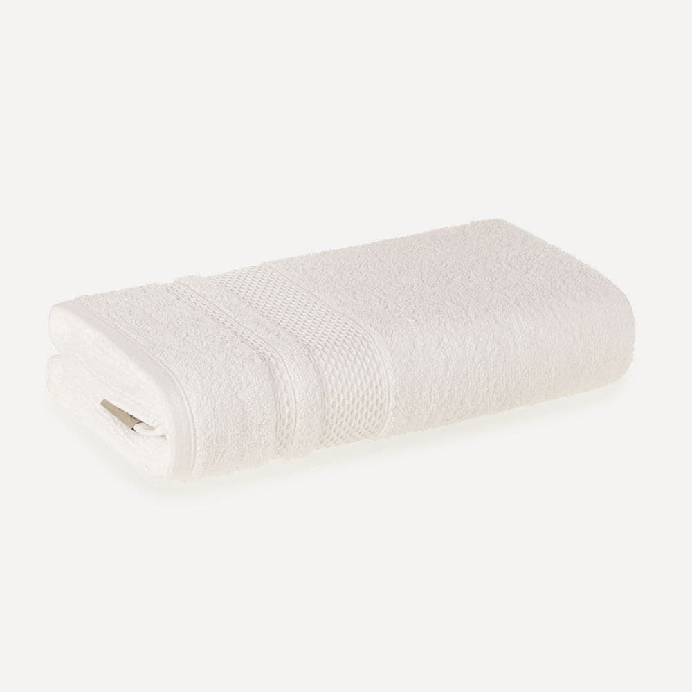 Toalha de Banho Fio Penteado 100% Algodão Yves Branco