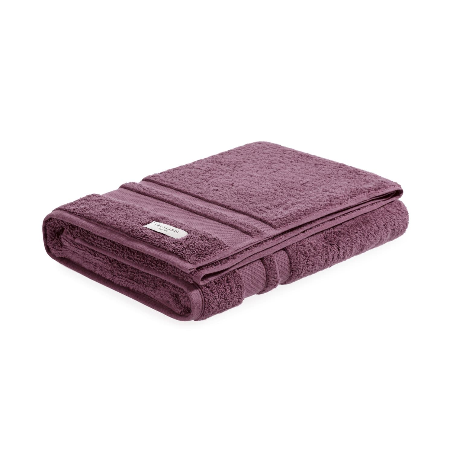 Toalha De Banho Lorenzi Trussardi Marsala 70cm X 1,40m