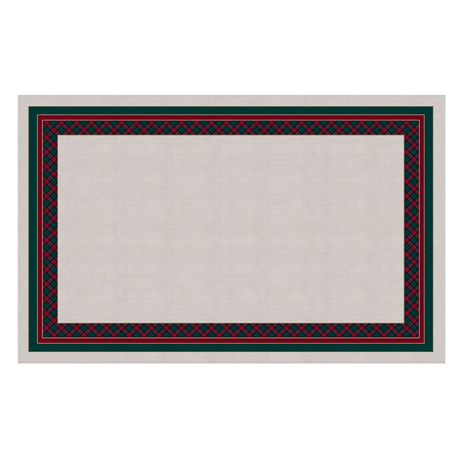 Toalha de Mesa Retangular 1,40x2,20m Heranca Natalina - Belchior Decor